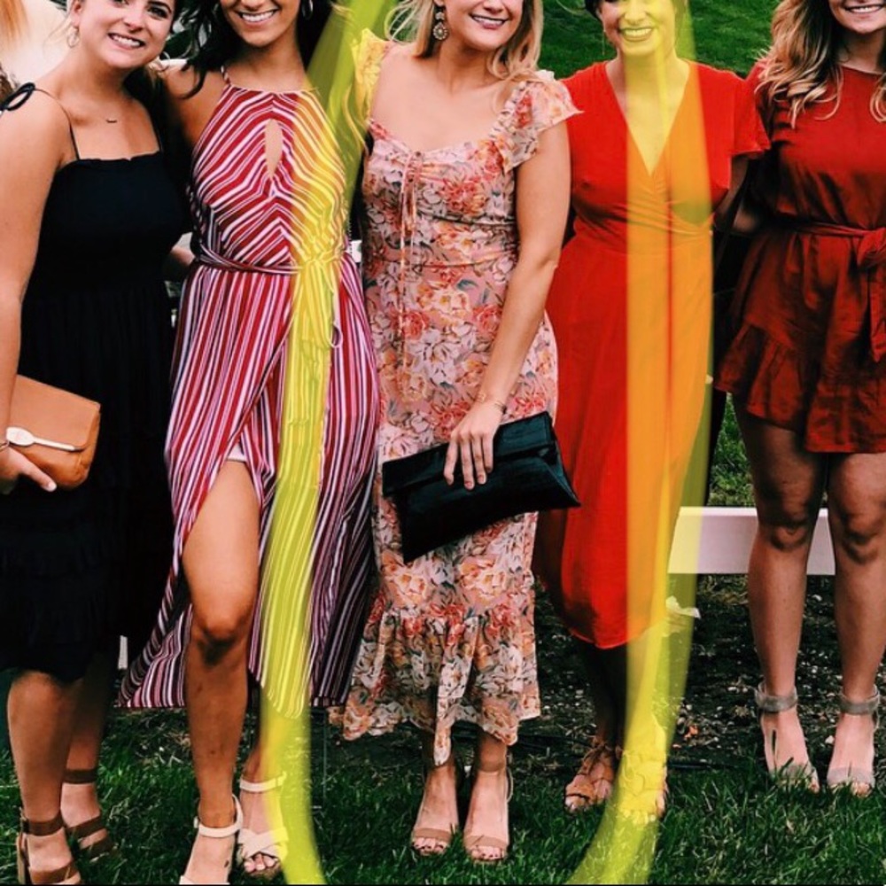 WAYF Floral Dress